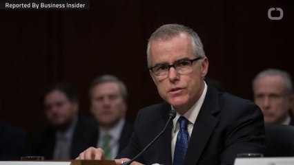 Mueller Had Andrew McCabe's Memos For Conversations With Trump