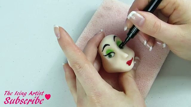 Disneys 101 Dalmatians Cruella de Vil Dress Cake - How To With The Icing Artist
