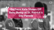 Duchess Kate Shows Off Baby Bump at St. Patrick’s Day Parade