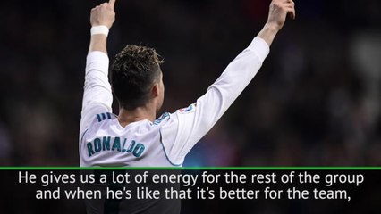 Download Video: In-form Ronaldo gives Real Madrid more energy - Zidane