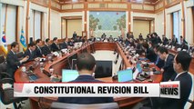 South Korean gov't plans to submit constitutional reform bill to National Assembly this week
