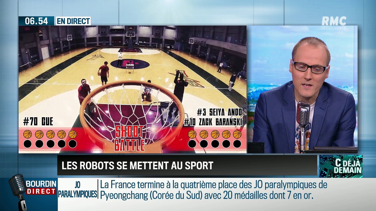 La chronique d'Anthony Morel : Les robots se mettent au sport - 19/03