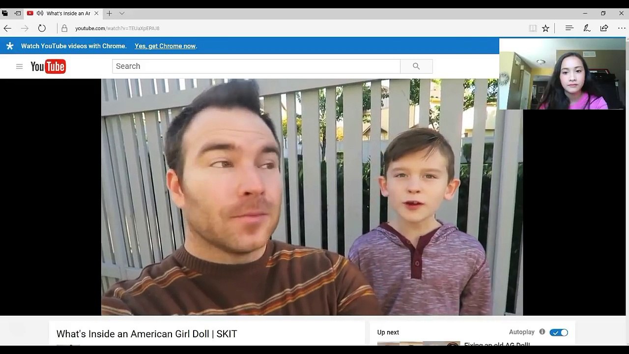 REACTING TO AN AMERICAN GIRL DOLL BEING CUT OPEN!