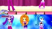 MY LITTLE PONY Equestria Girls Transforms Into Mermaids Mane 6 Surprise Egg and Toy Collector SETC