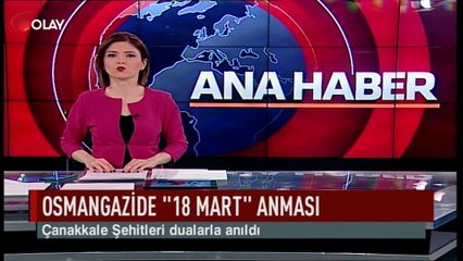 Osmangazi'de ''18 Mart'' anması