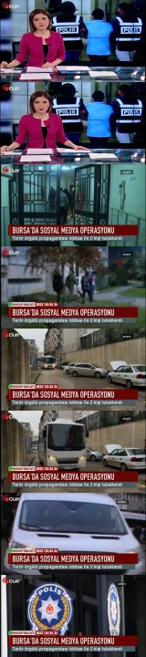 Bursa'da sosyal medya operasyonu