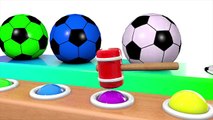 Learn Colors for Children with Lollipop Basketballs Popping Colors Balloons Toddlers and Kids Videos