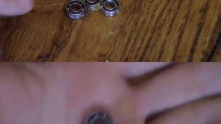Worlds smallest fidget spinner tutorial. DIY YoYo Bearing Fidget Spinner.