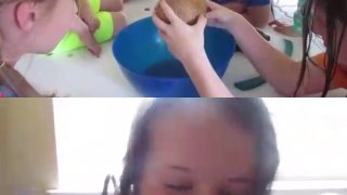 Kids Discover COCONUTS for First Time