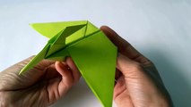 Origami dinosaur - How to make a paper dinosaur/ Origami Pterodyl