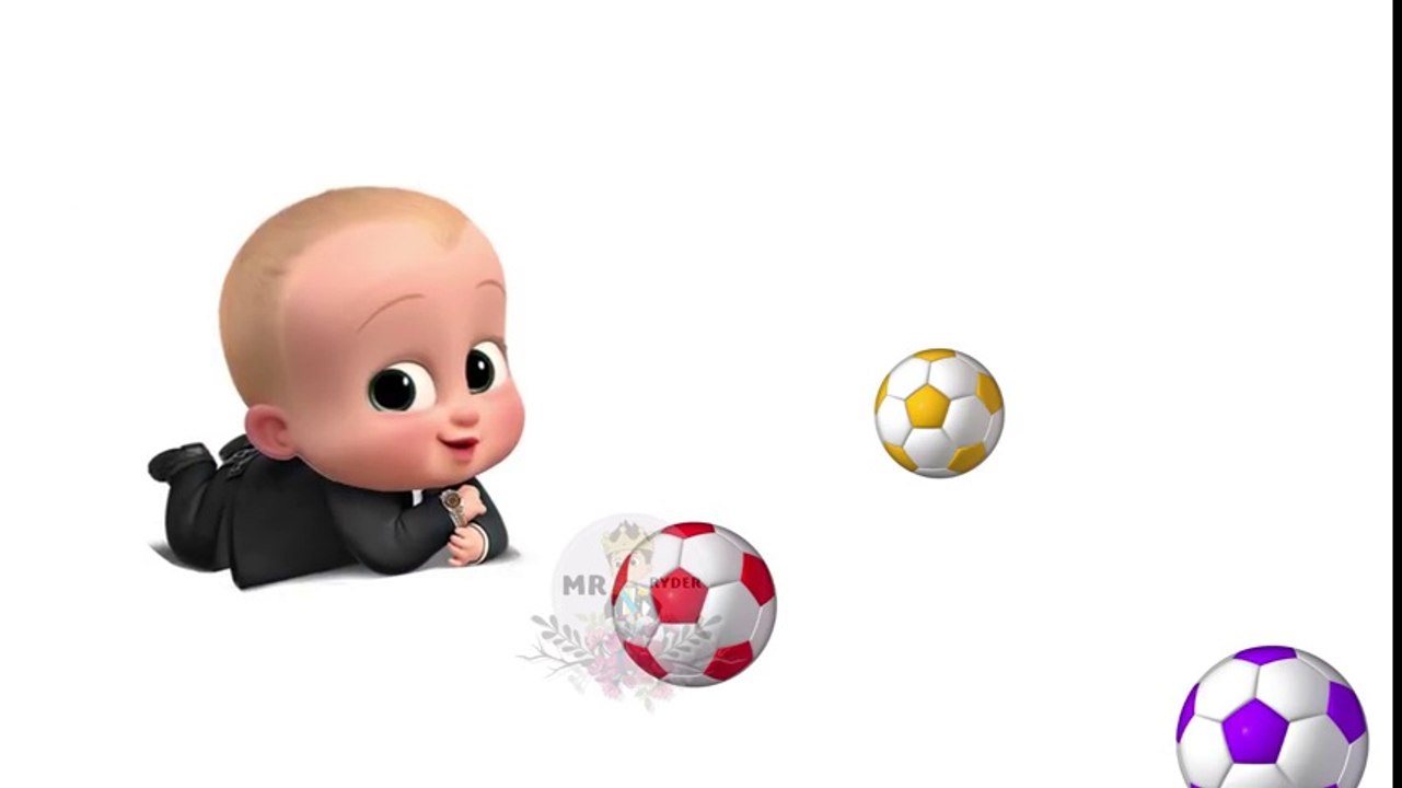 Learn Colors With WOODEN Hammer BOSS BABY Cartoon Cute for Children - Learning Videos For Kids