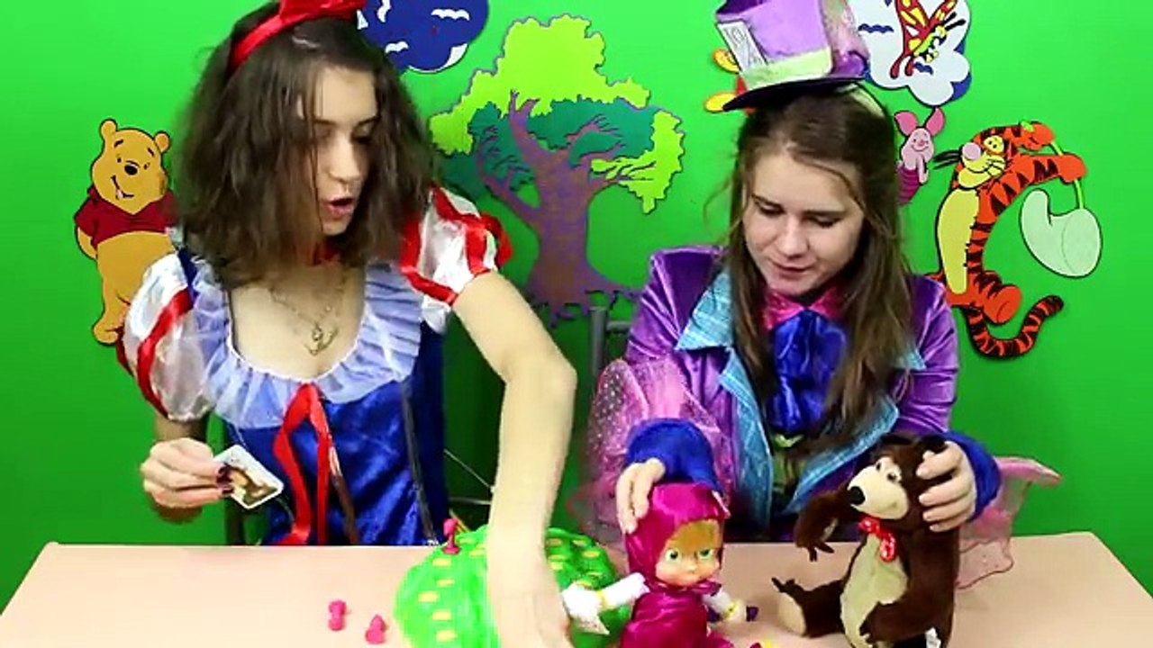 Masha and The Bear Masza i Niedźwiedź Masha Hop Gra Strategiczna #1 Ravensburger