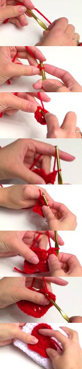 How to Crochet a Heart Applique