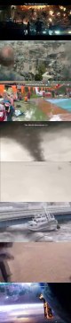 कैमरा में रिकॉर्ड हो गया नहीं तो कोई भी यकीन नहीं करता Unbelievable Natural Disasters Caught on Tape