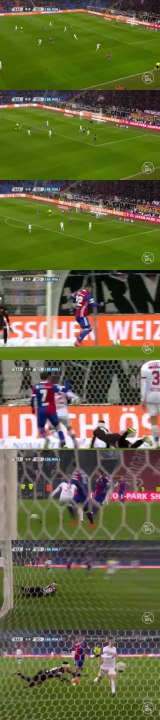 Basel 1:0 Sion (Switzerland. Super League. 18 March 2018)