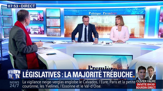 L’édito de Christophe Barbier: La majorité trébuche lors des législatives