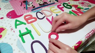 ABC Play-Doh 123 | Play Doh Alphabet Playdough For Children | Ingrid Surprise