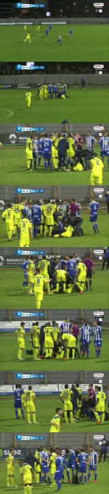 quel choc tête contre tête