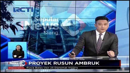 Download Video: Polisi Olah TKP Jatuhnya Besi Holo Proyek Rusun Pasar Rumput