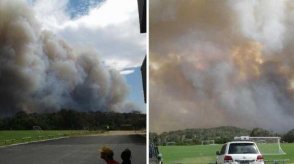 Video herunterladen: Cet impressionnant feu de forêt en Australie a détruit des dizaines d'habitations