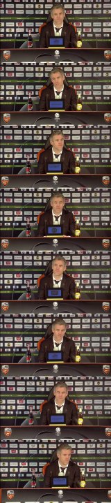 La réaction de Mickaël Landreau après FC Lorient - US Orléans (3-1)