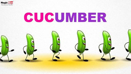 Cucumber - Vegetables - Pre School - Learn Spelling Videos For Kids