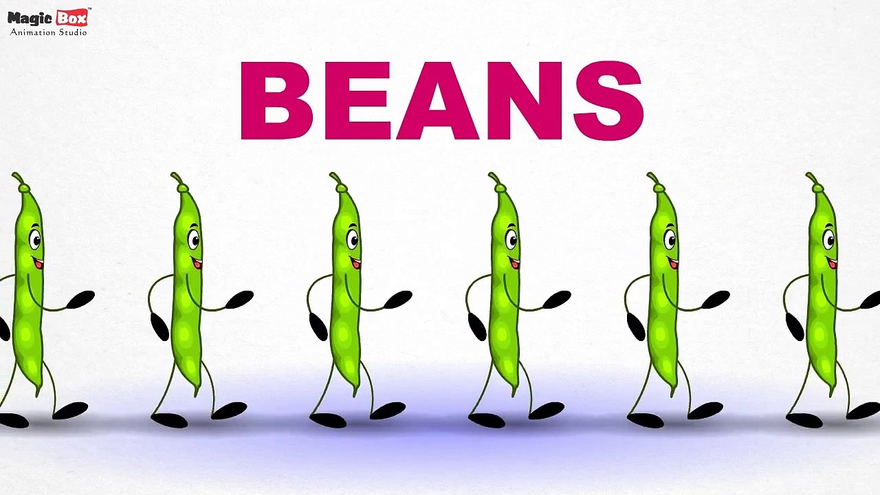 Beans - Vegetables - Pre School - Learn Spelling Videos For Kids
