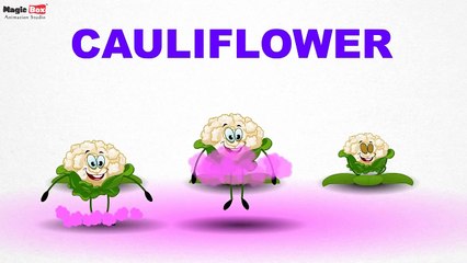 Cauliflower - Vegetables - Pre School - Learn Spelling Videos For Kids