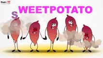 Sweet Potato - Vegetables - Pre School - Learn Spelling Videos For Kids