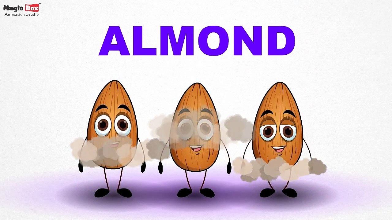 Almond - Fruits - Pre School - Learn Spelling Videos For Kids