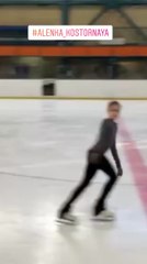 Alena Kostornaya Triple Axel