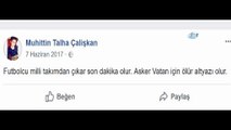 Şehidin 'asker vatan için ölür' paylaşımı