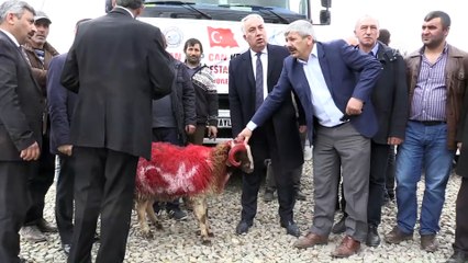 Arpaçay'dan Mehmetçik'e destek - KARS