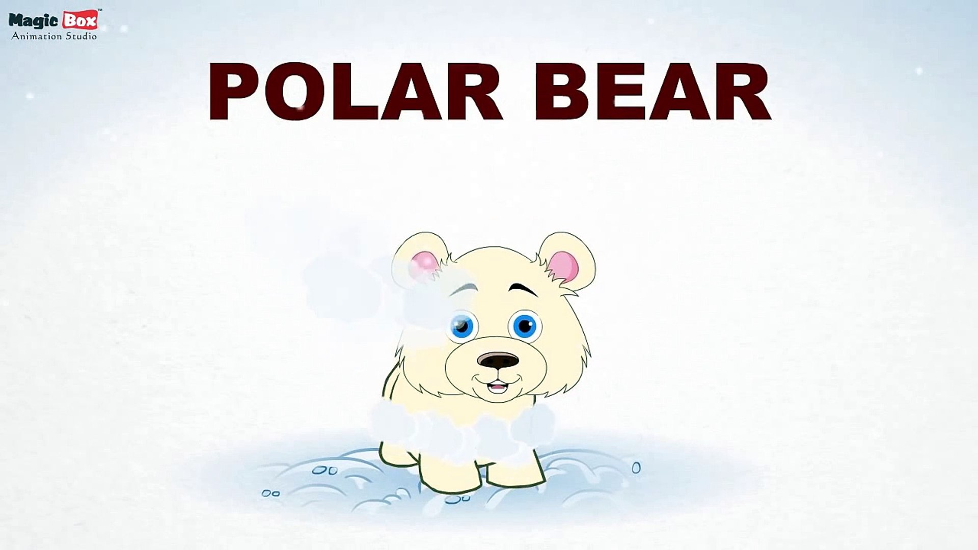 Polar bear   Animals   Pre School   Learn Spelling Videos For Kids ...