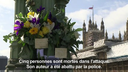 Londres commémore l'attentat perpétré près du Parlement