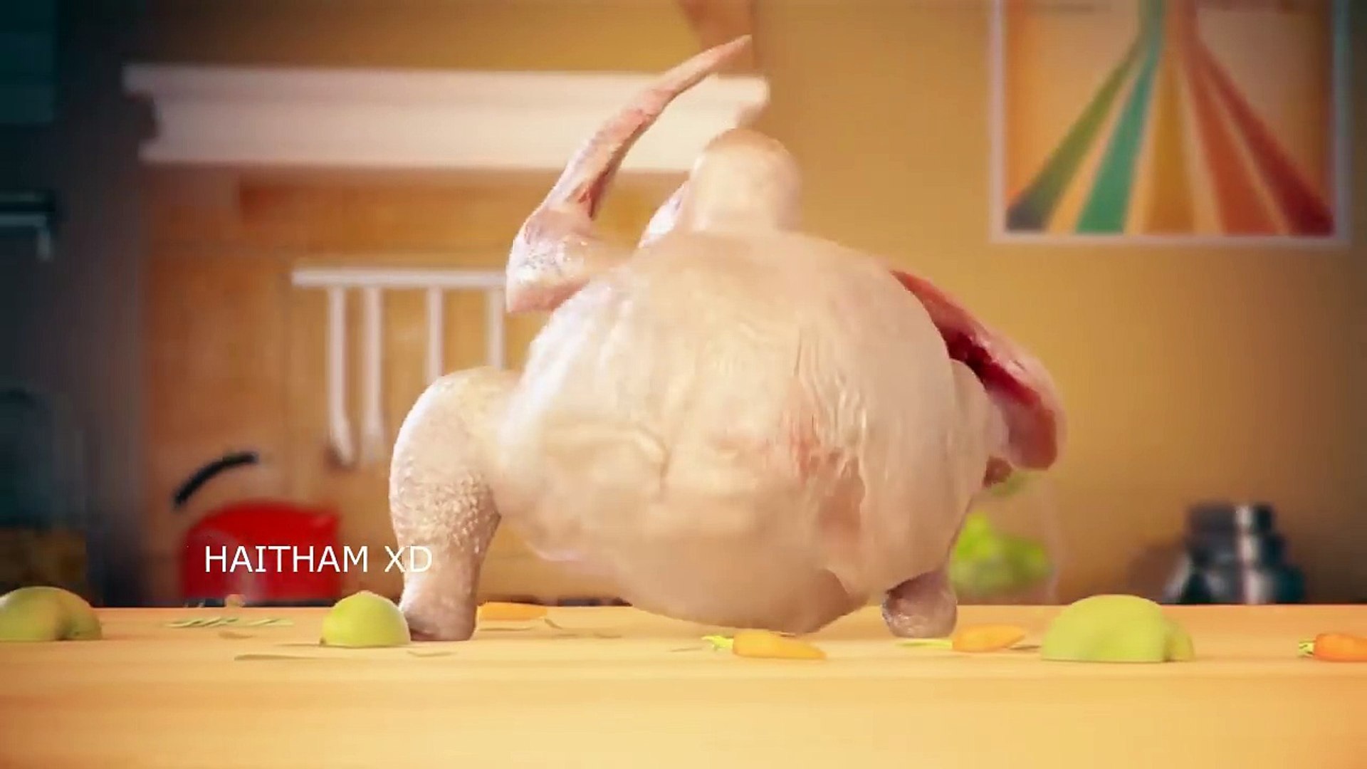 رقص دجاجه منتوفه على المخلوق الفضائي Dame Tu Cosita - video Dailymotion