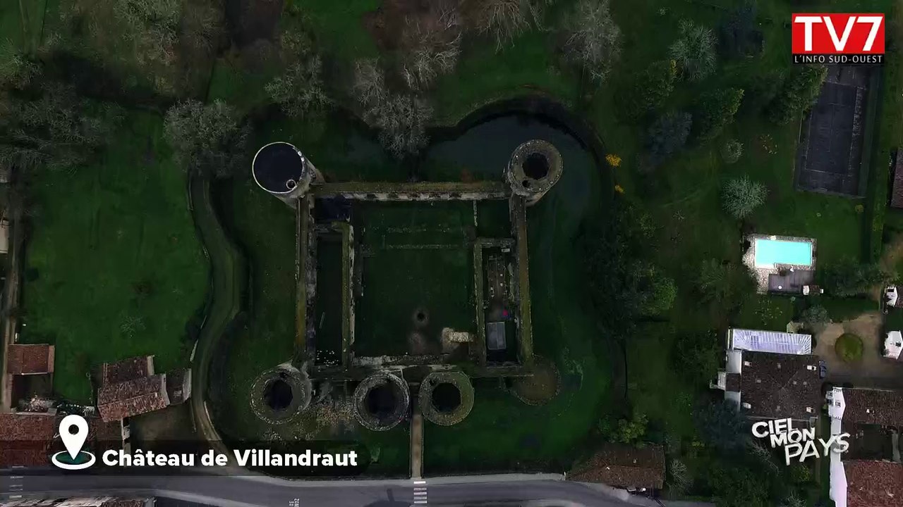 Ciel mon pays - Château de Villandraut