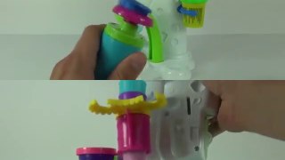 PLAY DOH SWEET SHOPPE Perfect Twist Ice Cream Playset Toy Review Family Video