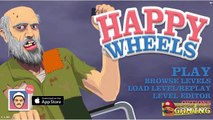 Annoying Orange and Marshmallow Play - HAPPY WHEELS: Rainbow Balls!