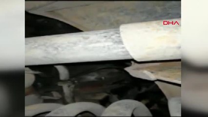 Bulgaristan'dan Gelen Cipin Egzozundan 2 Kilo 200 Gram Kokain Çıktı