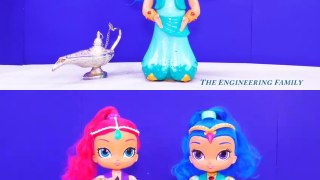 Unboxing Shimmer and Shine Wish and Sing Genie Toys