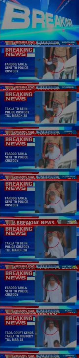 Farooq Takla sent to police custody; TADA court sents Takla to custody till March 28