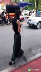 Funny Video || Unlucky pretty Girl