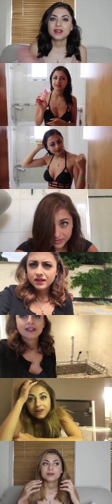 From brown to caramel blonde at home!
