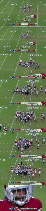 2016 - Johnson gets stuffed on 4th down