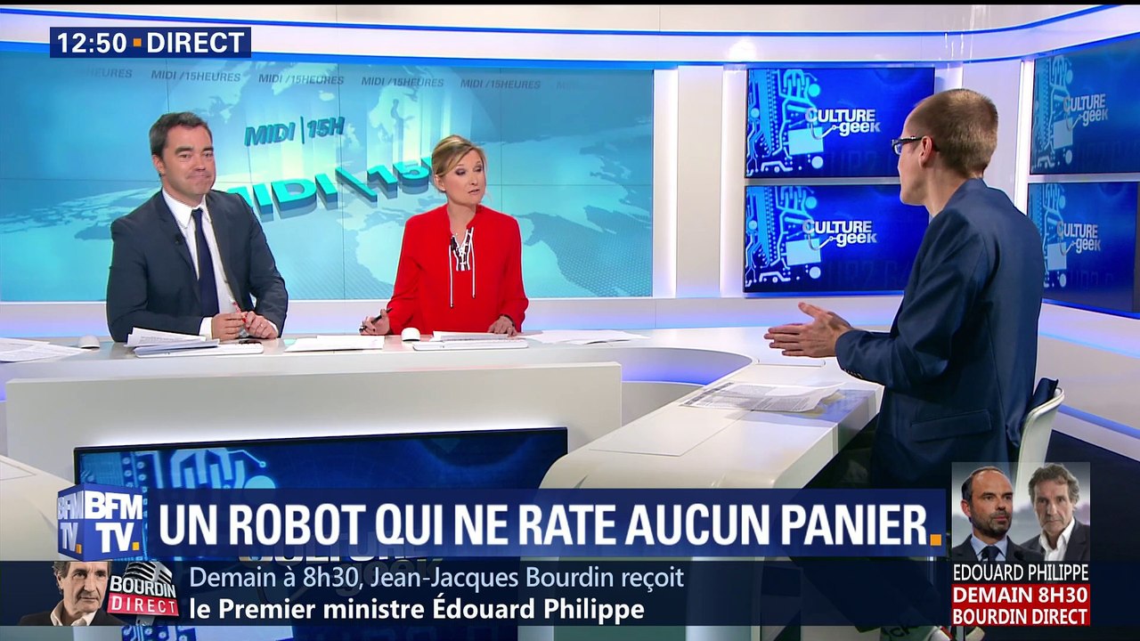 Un robot basketteur qui ne rate aucun panier
