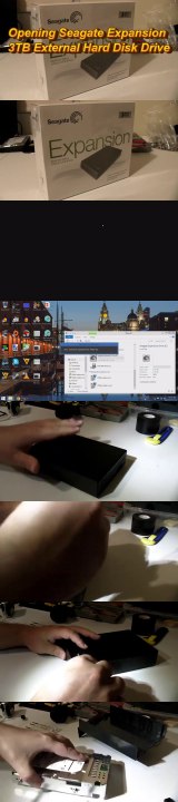 How to open Seagate Expansion External Hard Drive
