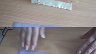 цветок Анютины глазки из лент за 5 мин Quick & Easy Satin Ribbon Flower - Tutorial