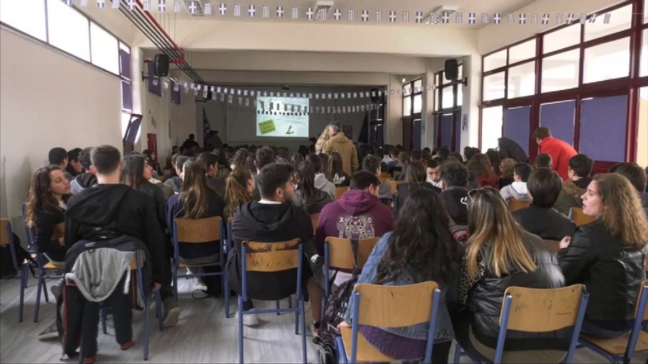 Εκδήλωση κατά του τσιγάρου στο 5ο Λύκειο Λαμίας