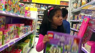 TOYRUS SHOPPING FOR NERF AND LEGO | Moana | Rapunzel Hair